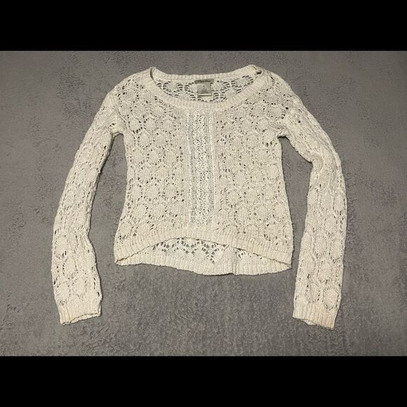 FLYING Tomato scoop neck knit cardigan size small. Ivory colour. Good condition. - Picture 2 of 3